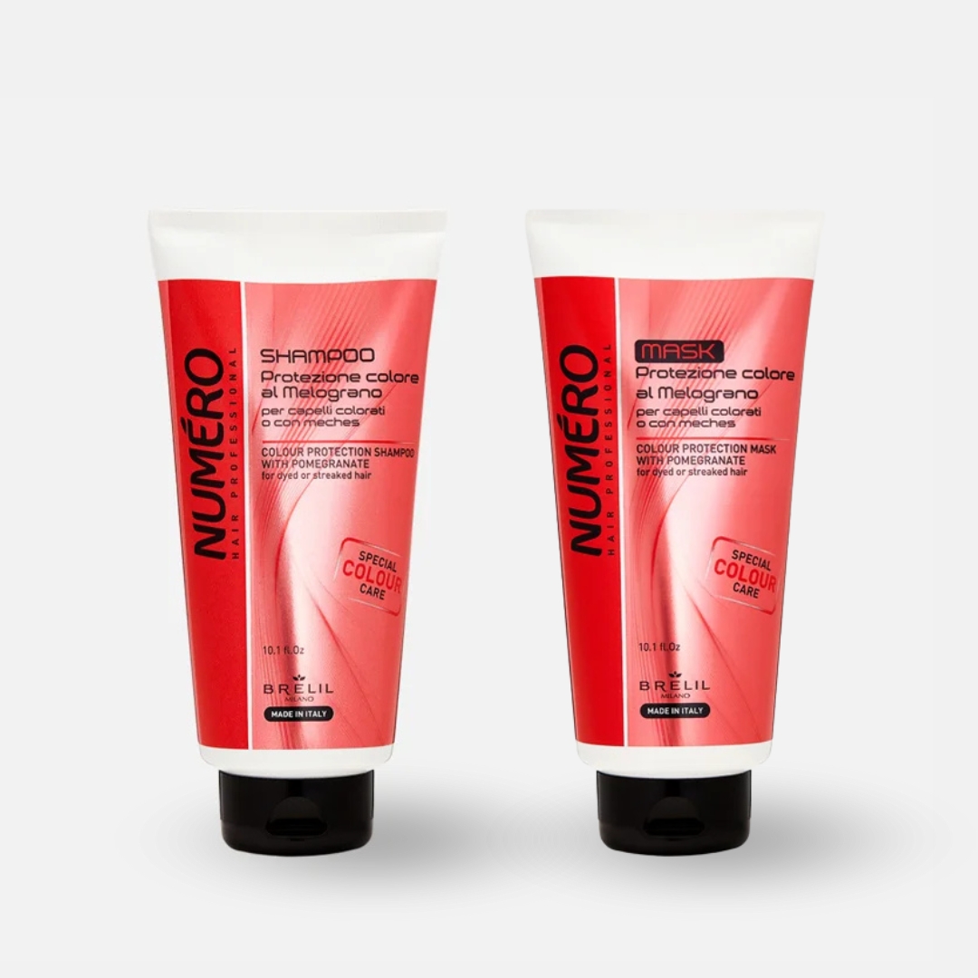 NUMЕRO COLOUR. Для окрашенных и мелированных волос (с экстрактом граната) 